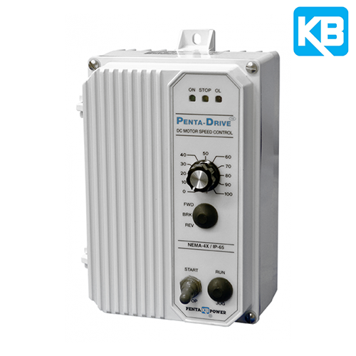 (KBPC-225D) SCR DC Drive 1.5HP-3HP 15A 115/230VAC Input 90/180VDC NEMA 4X Enclosure - White